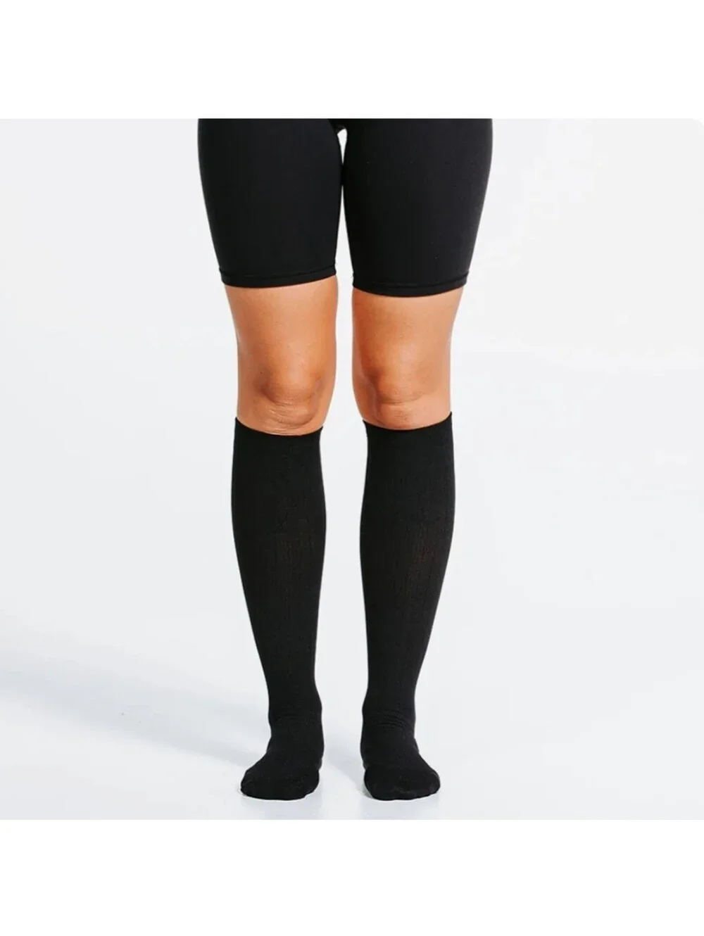 Pro Compression Marathon Knee Socks Black Size Large XLarge Run Nurse Teacher